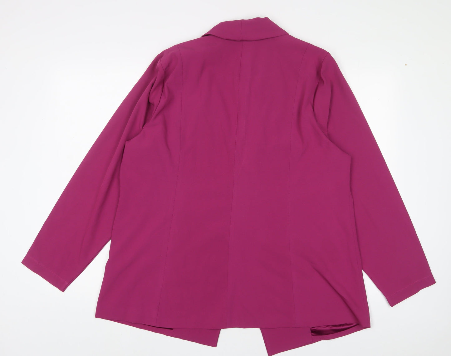Torrid Womens Purple Jacket Blazer Size M - Open