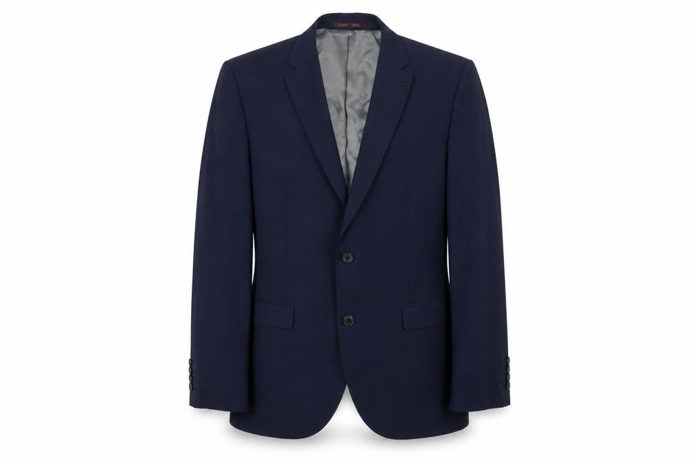 NEXT Mens Blue Wool Jacket Suit Jacket Size 40 Regular