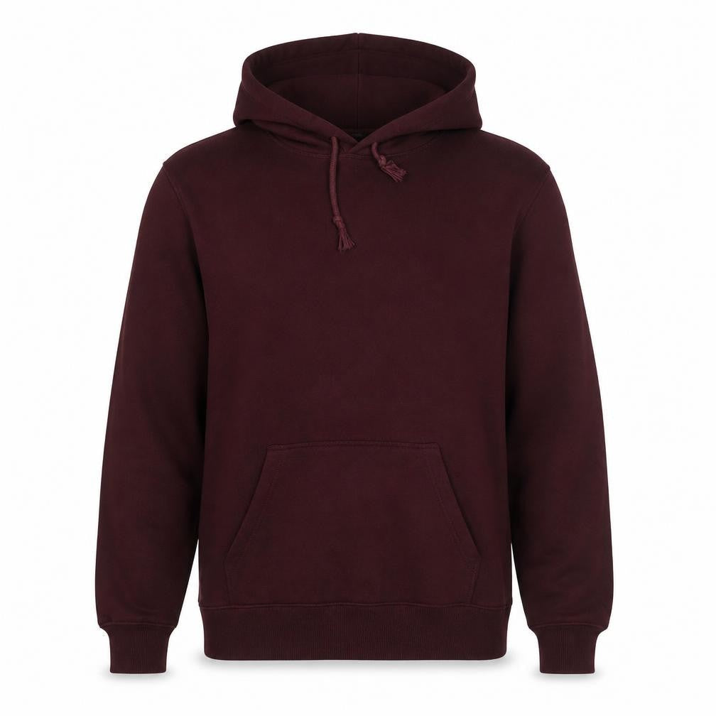 H&M Mens Brown Cotton Pullover Hoodie Size XS