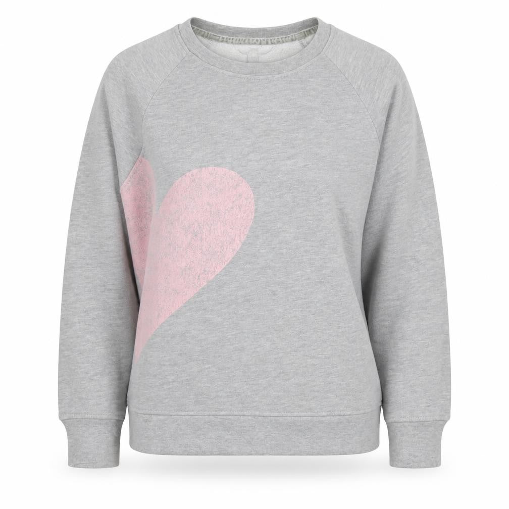 NEXT Womens Grey Cotton Pullover Sweatshirt Size S Pullover