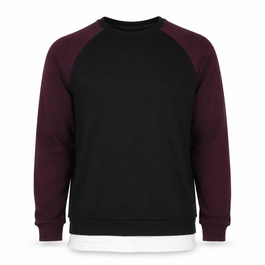 ASOS Mens Black Cotton Pullover Sweatshirt Size M