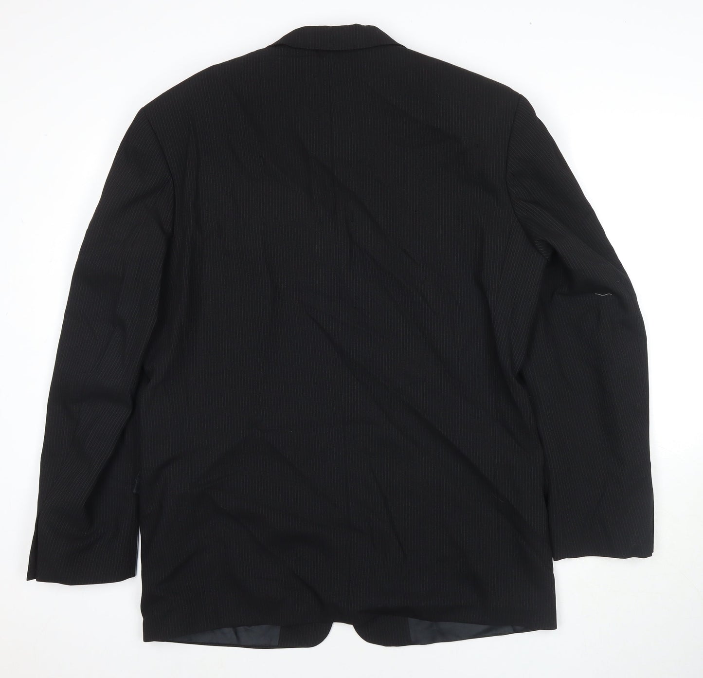 Ciro Citterio Mens Black Wool Jacket Suit Jacket Size 40 Regular