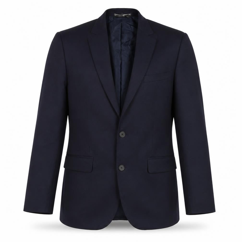 Marks & Spencer Mens Blue Wool Jacket Suit Jacket Size 38 Regular