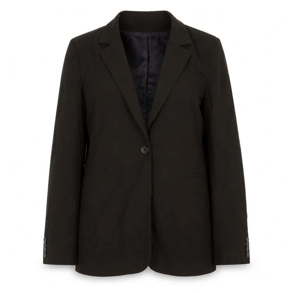 H&M Womens Green Jacket Blazer Size XS Button