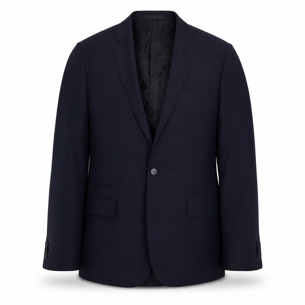 ASOS Mens Blue Wool Jacket Suit Jacket Size 38 Regular
