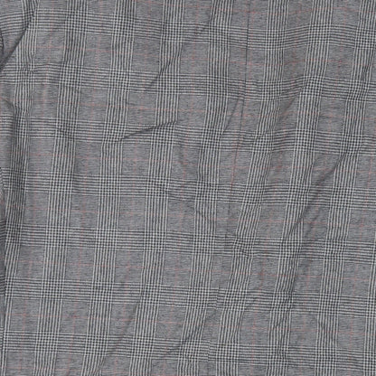 Next Mens Grey Plaid Wool Jacket Suit Jacket Size 42 Regular