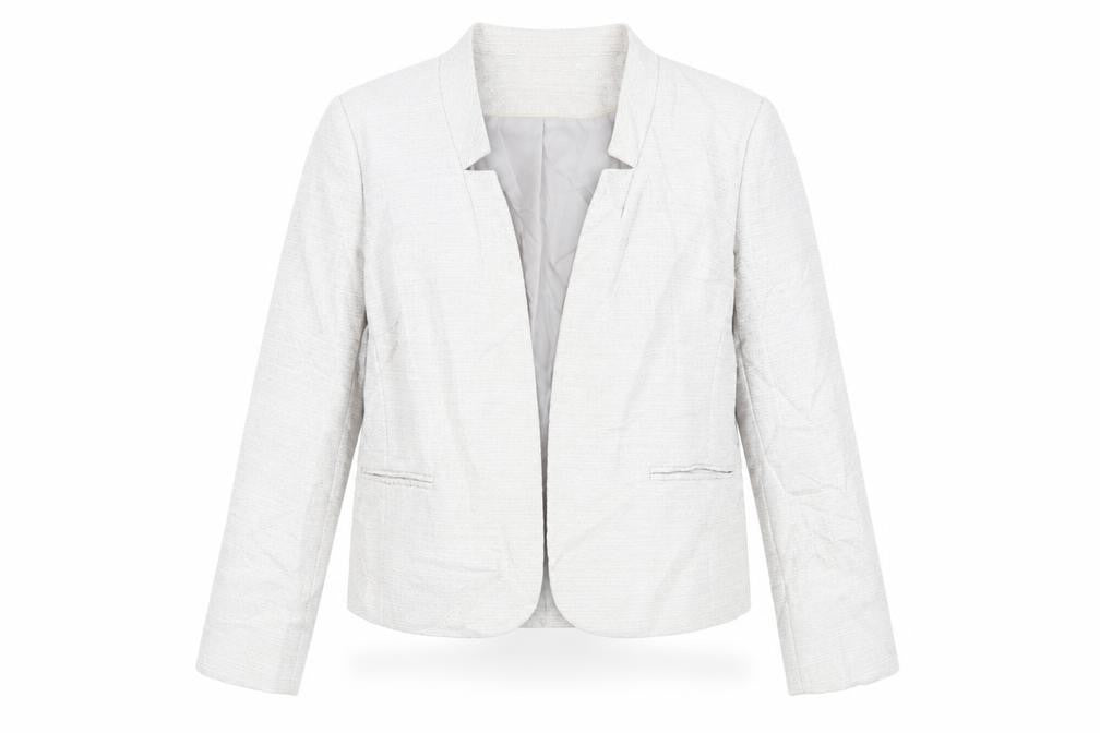 Bonmarché Womens Beige Jacket Blazer Size 14 - Open