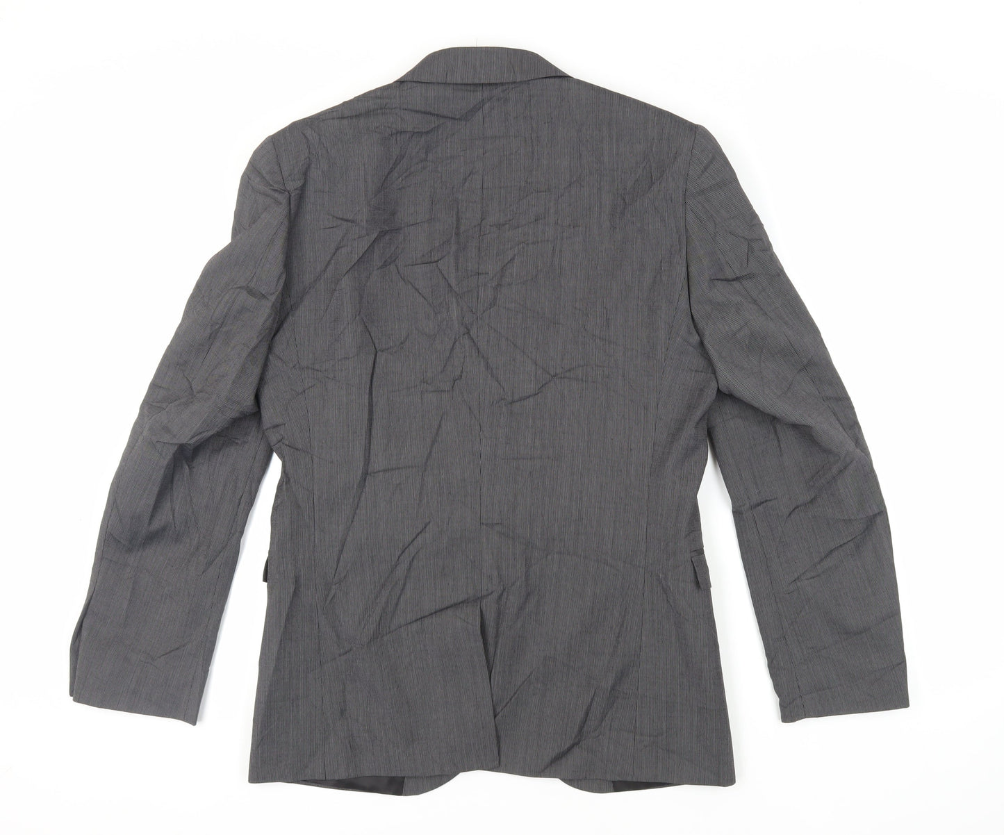 NEXT Mens Grey Wool Jacket Suit Jacket Size 38 Regular