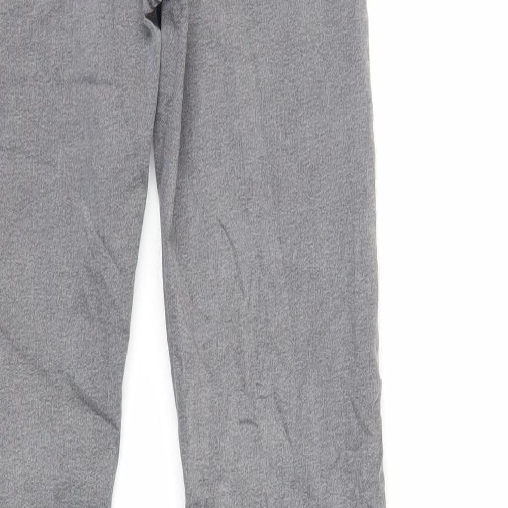 Marks and Spencer Womens Grey Cotton Jegging Jeans Size 10 L28 in Regular - Elasticated Waist