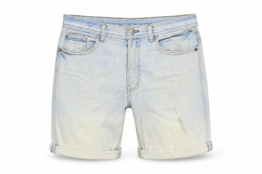 Nineteen Mens Blue Cotton Bermuda Shorts Size 30 in Regular Zip