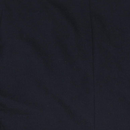 BHS Mens Blue Polyester Jacket Suit Jacket Size 48 Regular