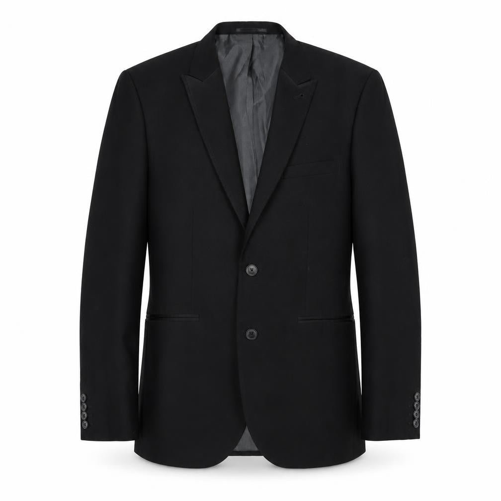 NEXT Mens Black Wool Jacket Suit Jacket Size 40 Regular