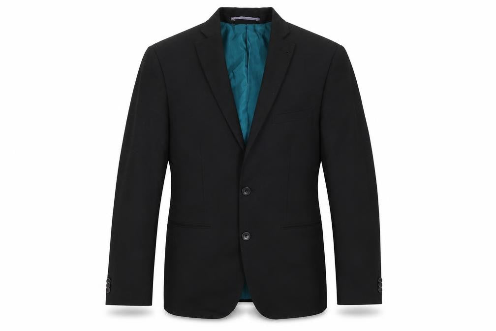 Marks & Spencer Mens Black Viscose Jacket Suit Jacket Size 40 Regular