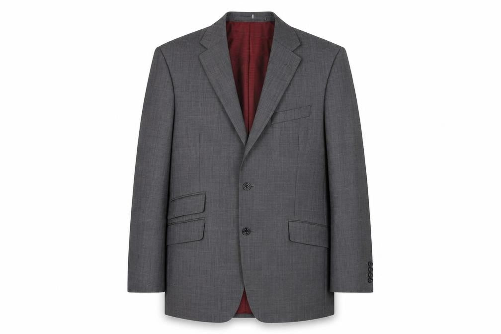 Marks & Spencer Mens Grey Wool Jacket Suit Jacket Size 40 Regular