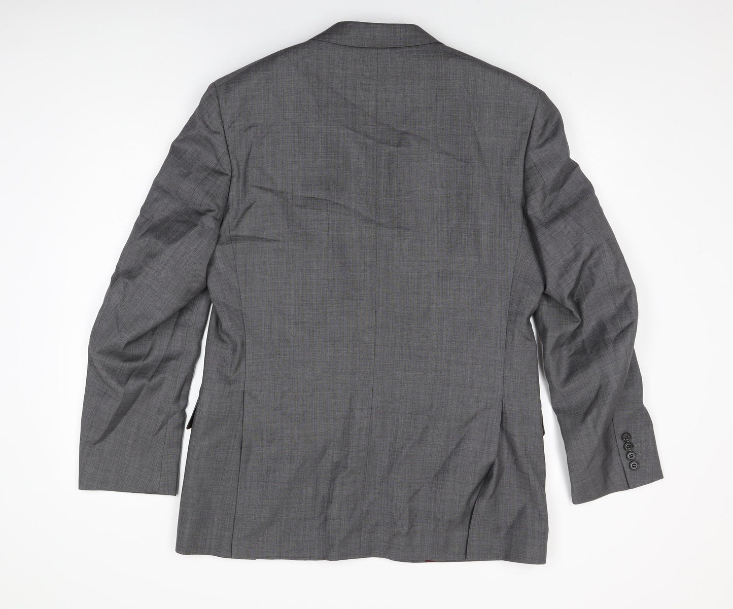 Marks and Spencer Mens Grey Wool Jacket Suit Jacket Size 40 Regular