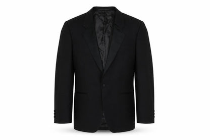 Hugo James Mens Black Wool Jacket Suit Jacket Size 36 Regular