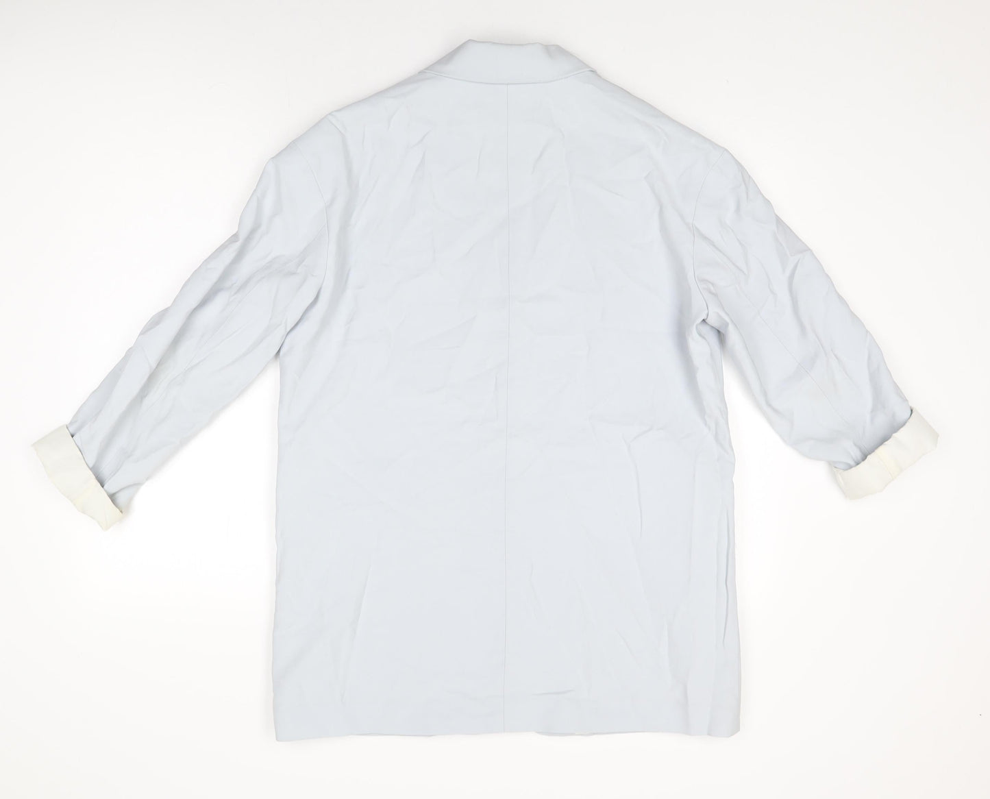 H&M Womens Blue Jacket Blazer Size XS Button