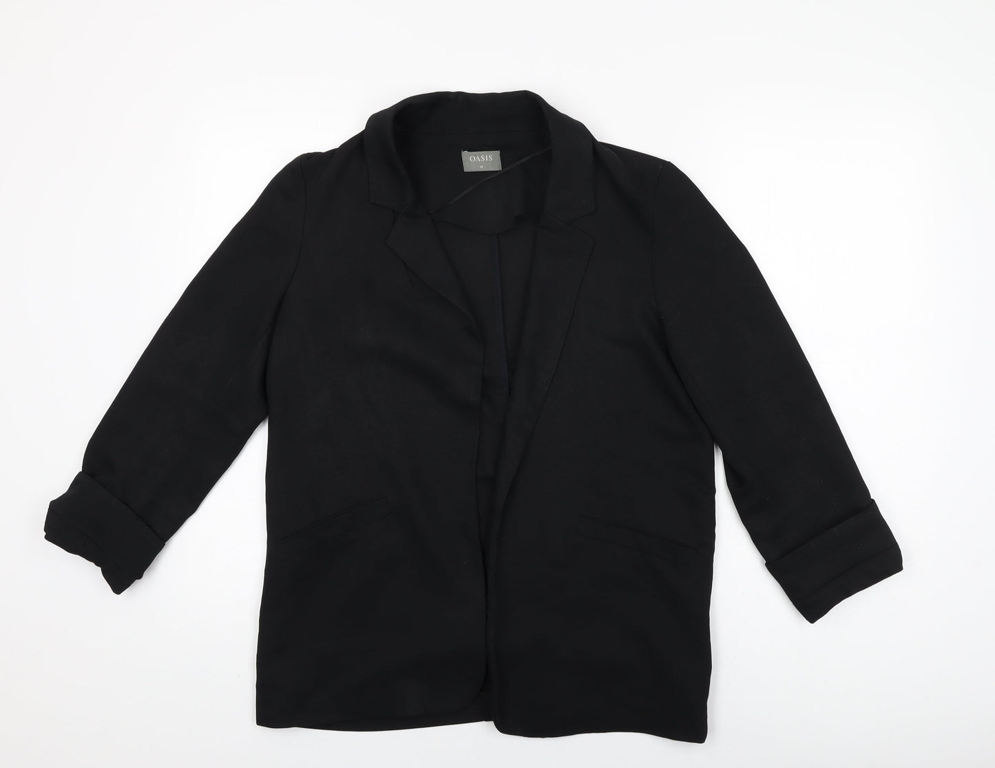 Oasis Womens Black Jacket Size 10
