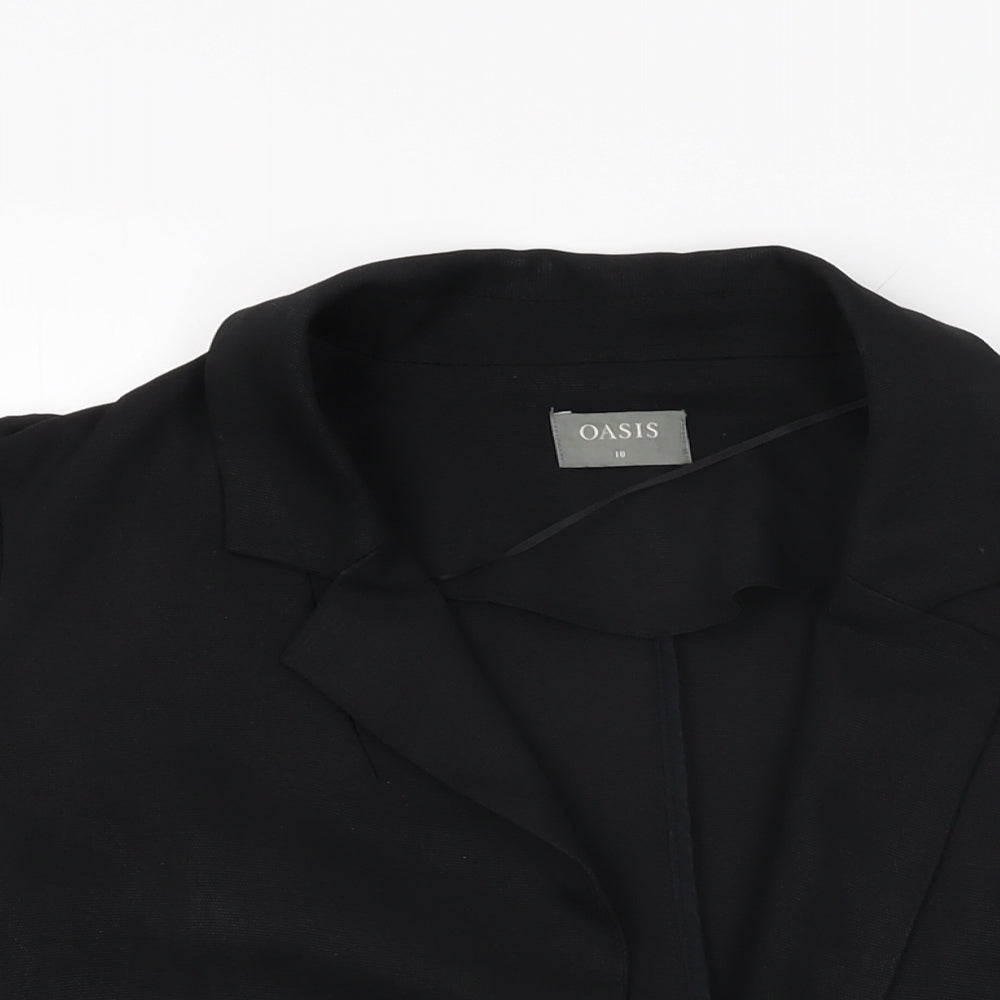 Oasis Womens Black Jacket Size 10