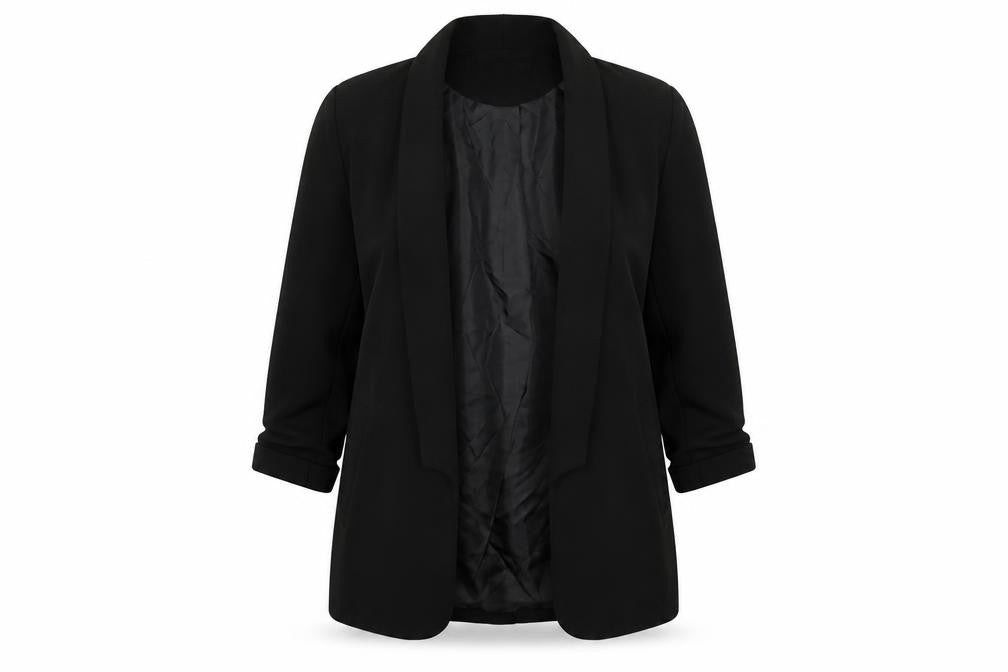 Boohoo Womens Black Jacket Blazer Size 10