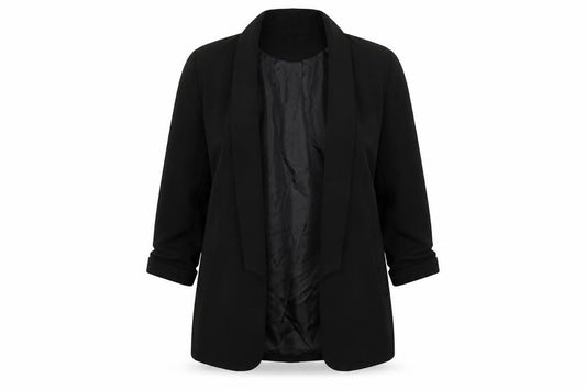 Boohoo Womens Black Jacket Blazer Size 10