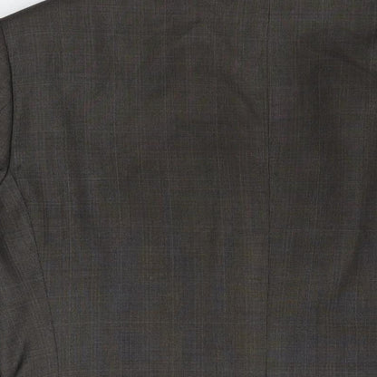 Next Mens Grey Polyester Jacket Suit Jacket Size 40 Regular