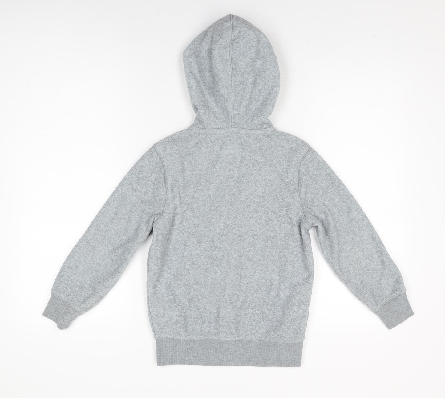Gap Boys Grey Polyester Full Zip Hoodie Size S Zip