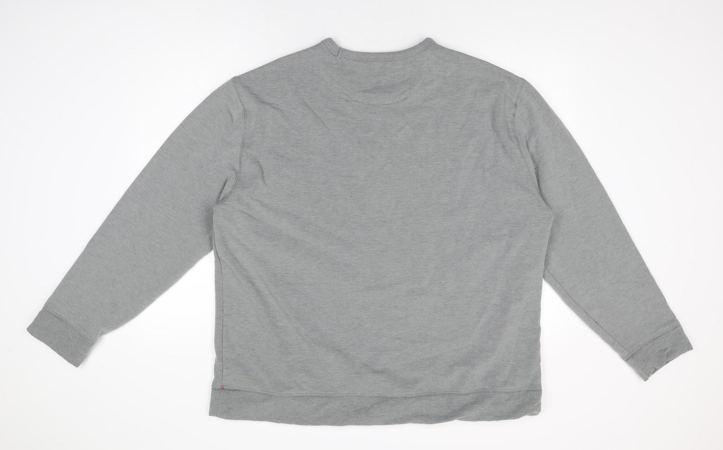 JACHS Mens Grey Polyester Pullover Sweatshirt Size 2XL