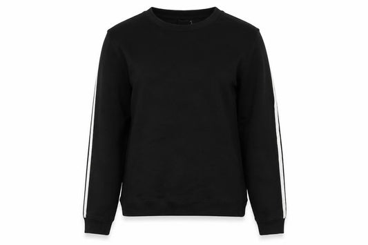 ASOS Womens Black Cotton Pullover Sweatshirt Size 10 Pullover