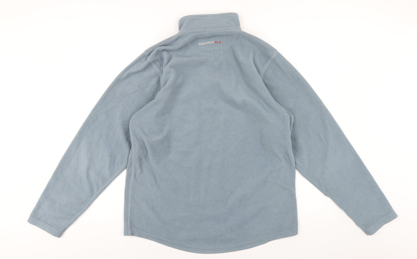 Technicals Mens Blue Polyester Pullover Sweatshirt Size M