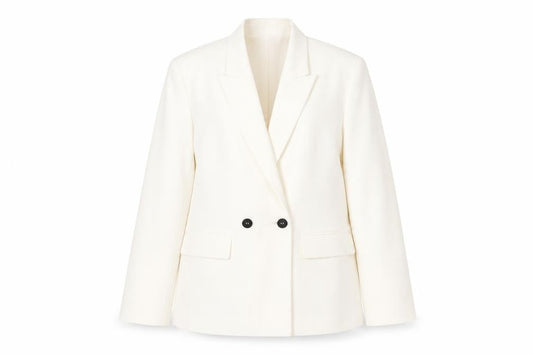 Zara Womens White Polyester Jacket Blazer Size XS