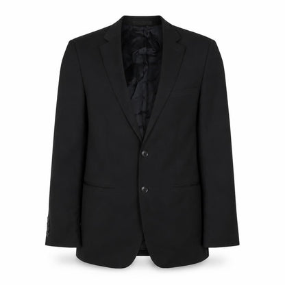 Zara Mens Black Polyester Jacket Blazer Size 38 Regular