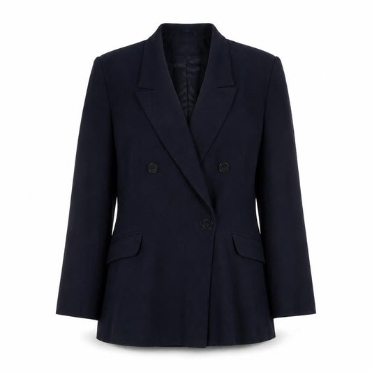 BHS Womens Blue Polyester Jacket Blazer Size 14