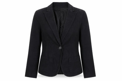 Gap Womens Black Jacket Blazer Size 12 Button