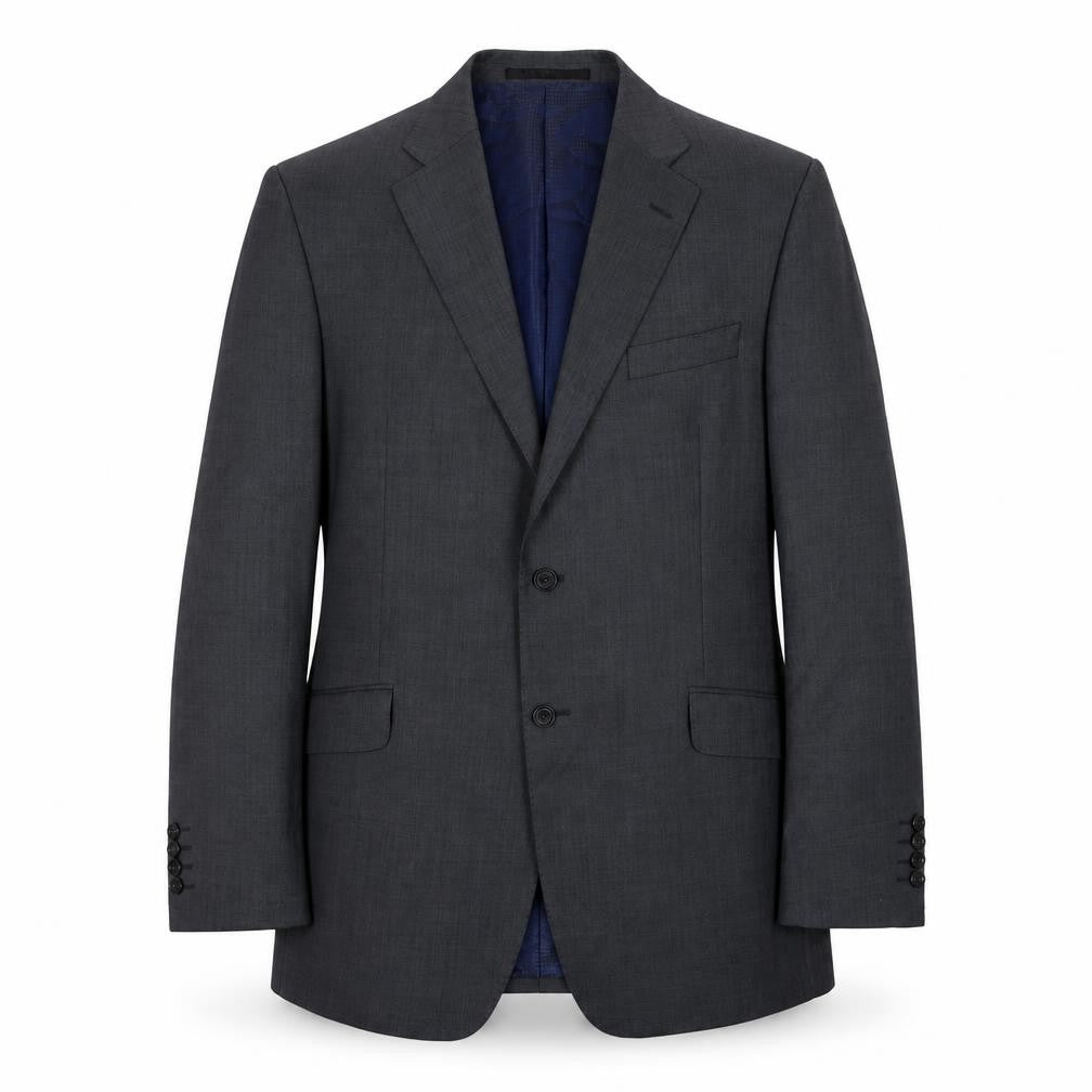 Marks and Mens Grey Wool Jacket Suit Jacket Size 42 Regular