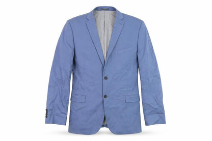 Next Mens Blue Cotton Jacket Suit Jacket Size 46 Regular