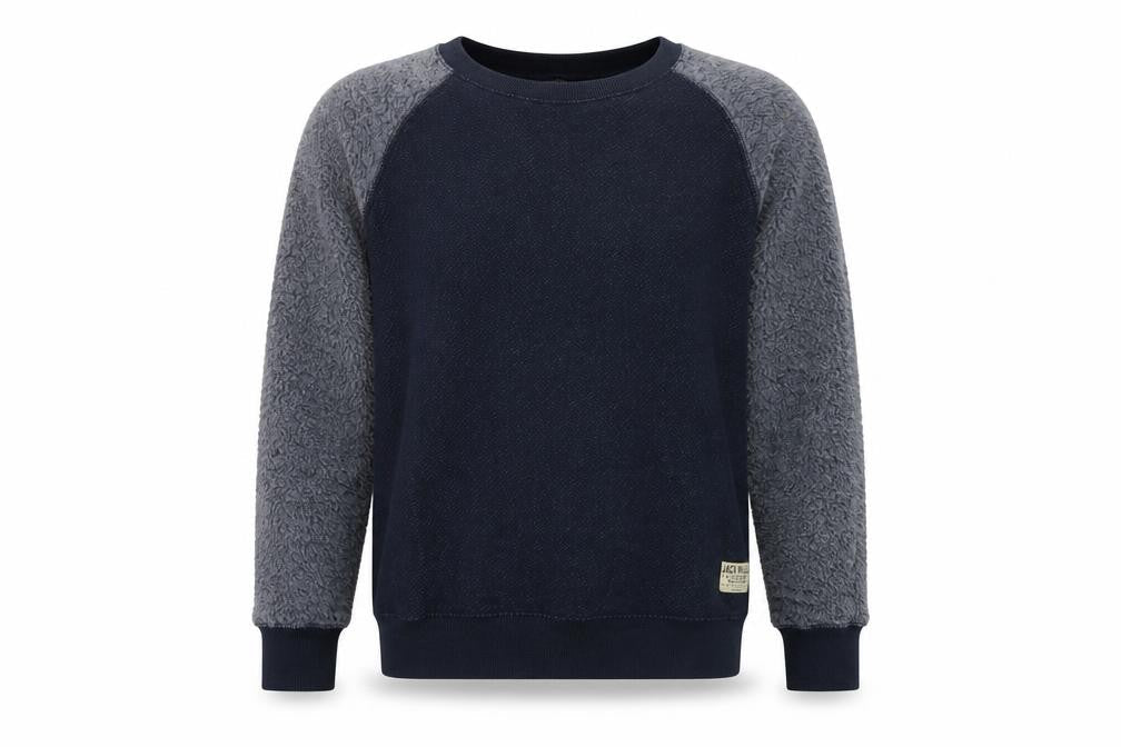 Jack Wills Womens Blue Cotton Pullover Sweatshirt Size 8 Pullover