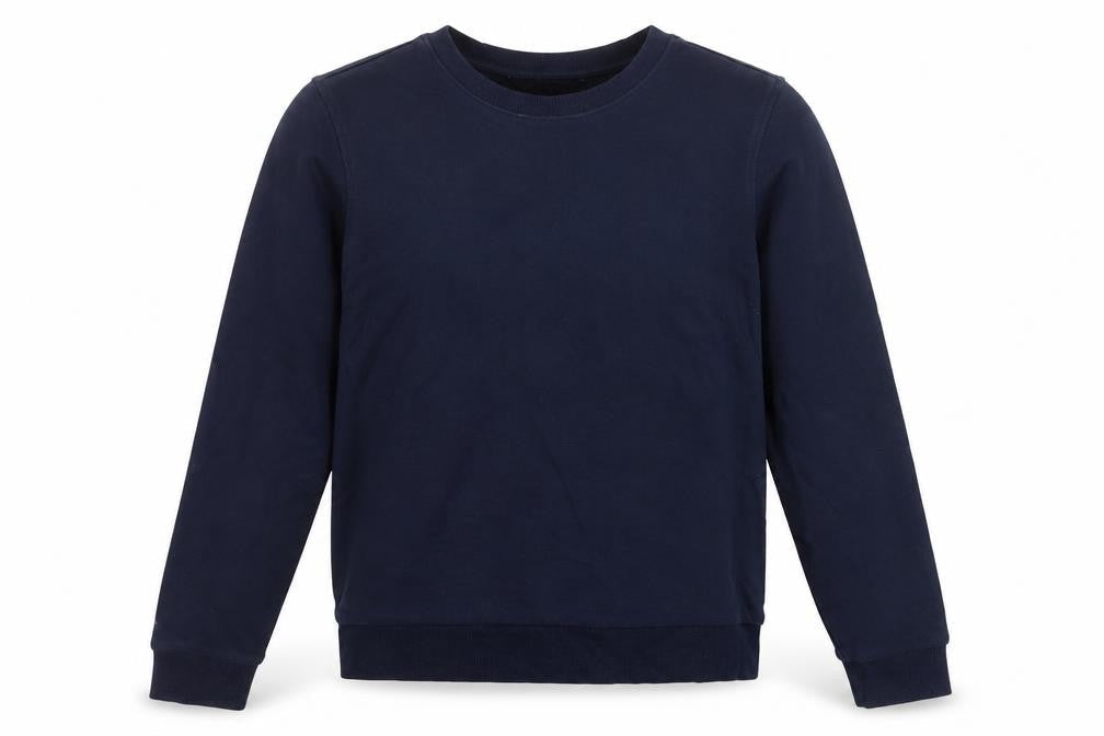 Marks & Spencer Womens Blue Cotton Pullover Sweatshirt Size 6 Pullover