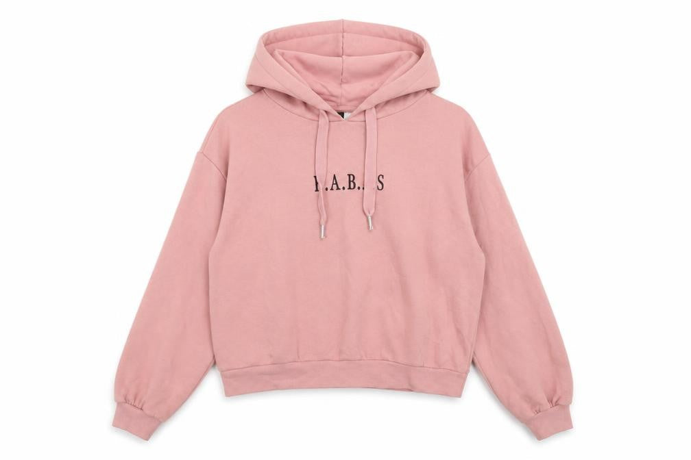 H&M Womens Pink Cotton Pullover Hoodie Size S Pullover