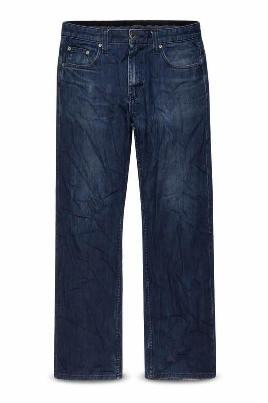 Blazer Mens Blue Cotton Straight Jeans Size 36 in L32 in Regular Button