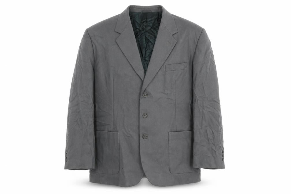 St Bernard Mens Grey Wool Jacket Blazer Size 2XL Regular