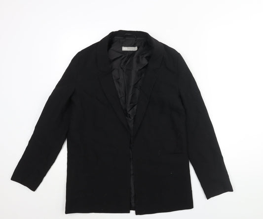 ASOS Womens Black Jacket Blazer Size 10 - No Closure
