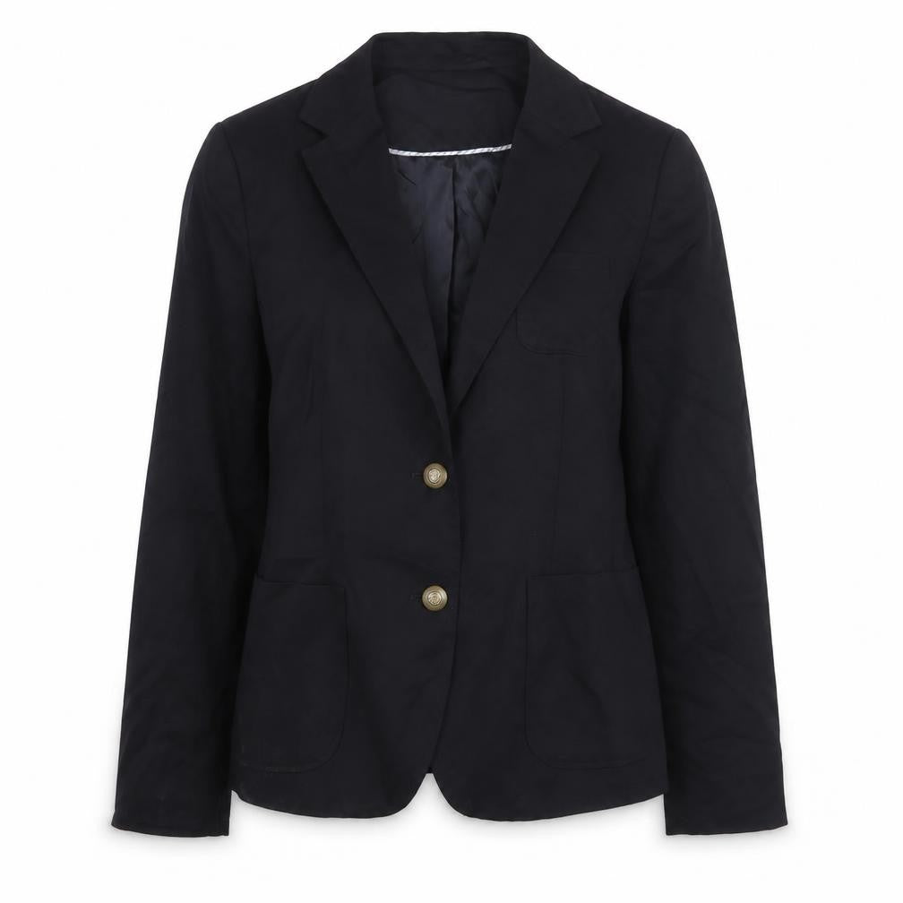 Gap Womens Black Wool Jacket Suit Jacket Size 6