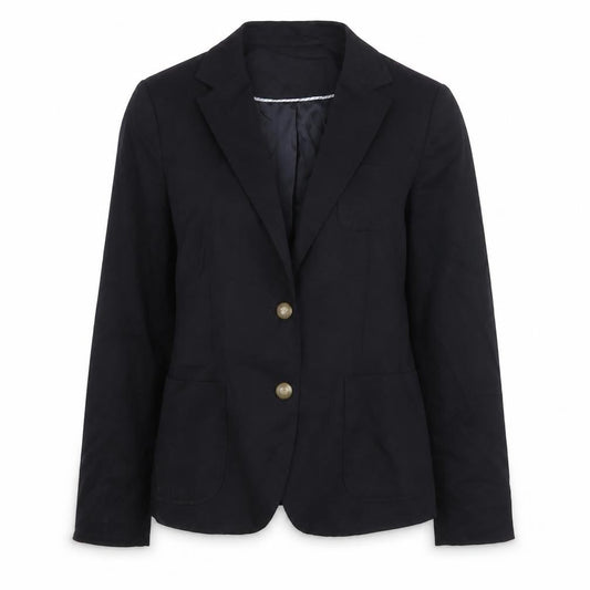 Gap Womens Black Wool Jacket Suit Jacket Size 6