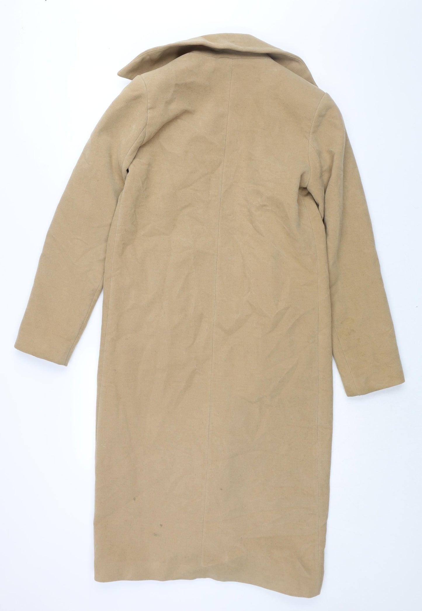 Missguided Womens Brown Overcoat Coat Size 8 - No Closure
