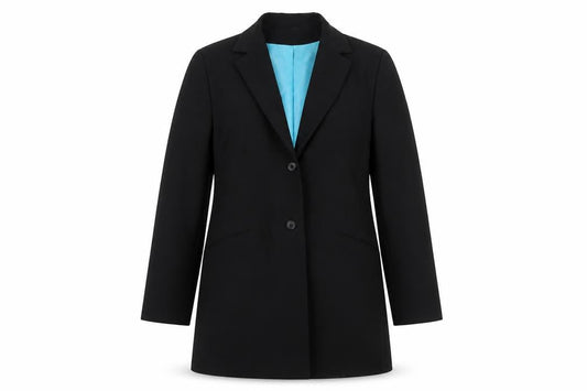 Dorothy Perkins Womens Black Polyester Jacket Suit Jacket Size 12