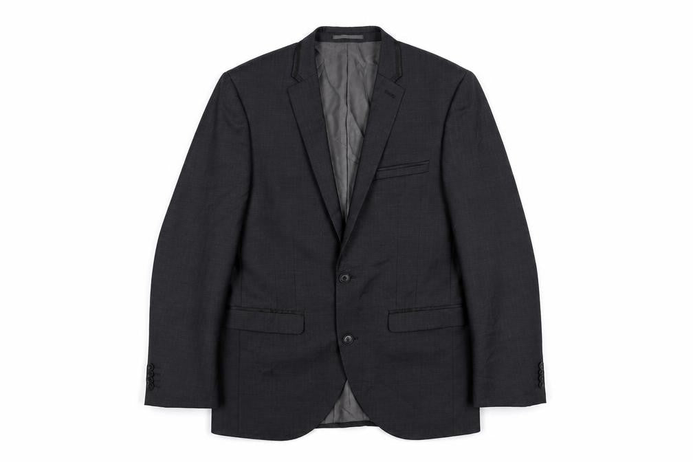NEXT Mens Grey Wool Jacket Suit Jacket Size 36 Regular