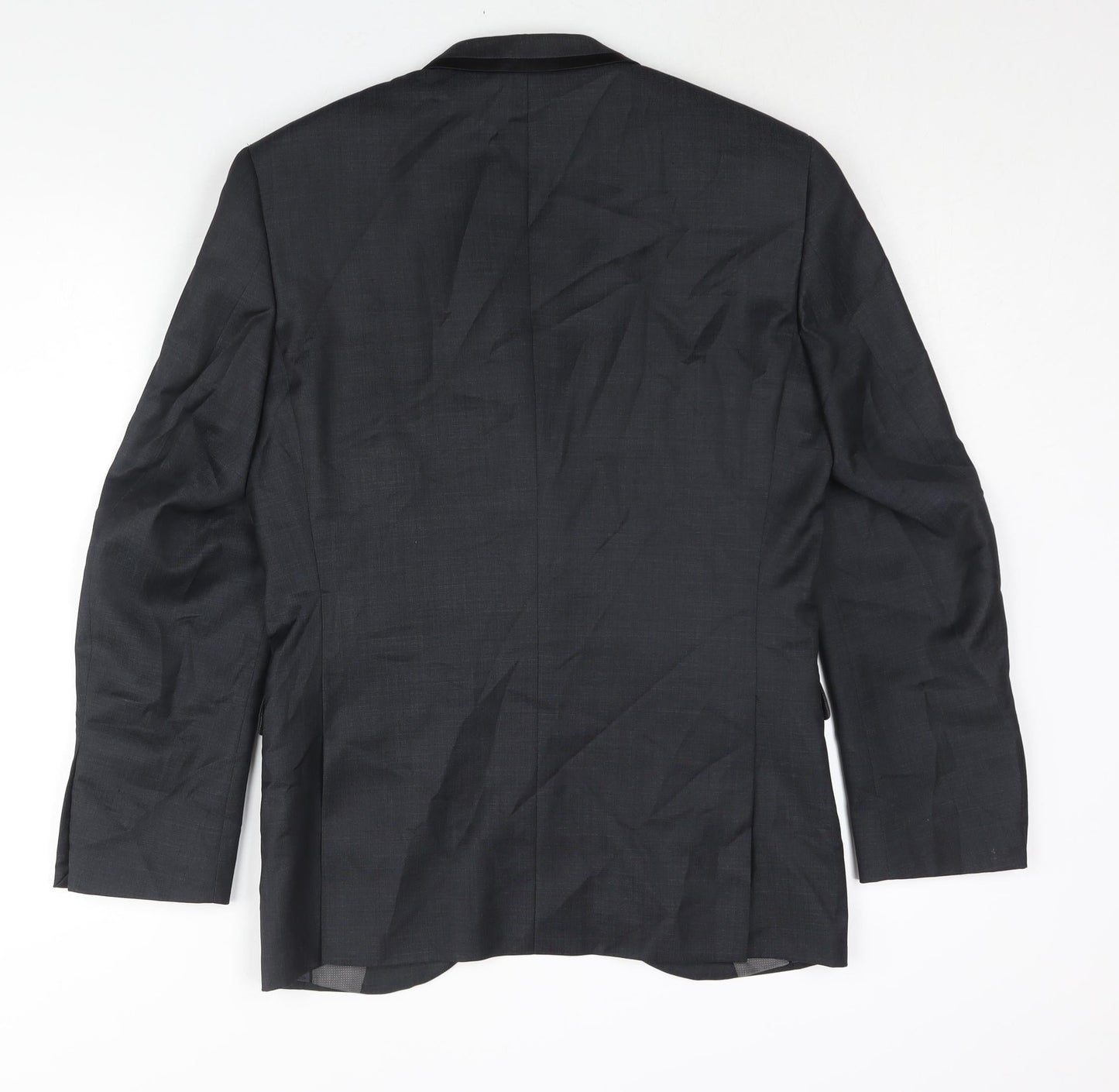 NEXT Mens Grey Wool Jacket Suit Jacket Size 36 Regular