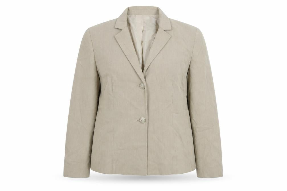 Marks & Spencer Womens Beige Jacket Blazer Size 16 Button