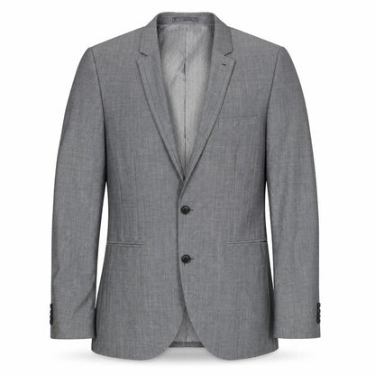 Next Mens Grey Wool Jacket Suit Jacket Size 38 Regular